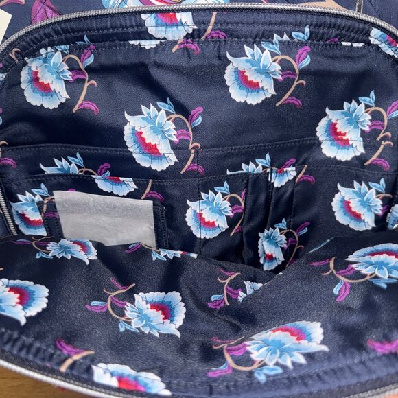 Vera Bradley XL Campus Backpack in Performance Twill Mayfair in Bloom NWT - Picture 13 of 13